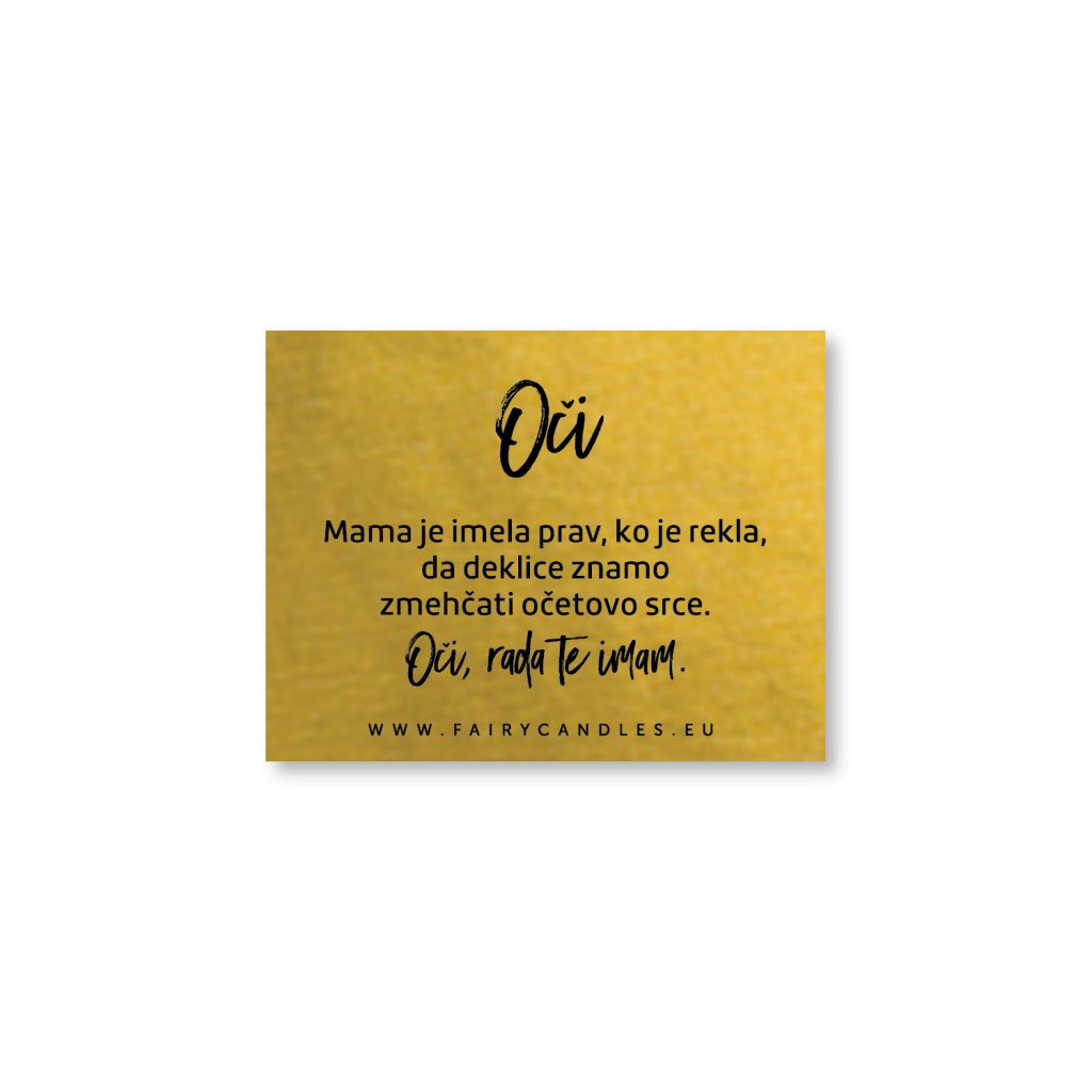 Posvetilo za očeta V-5